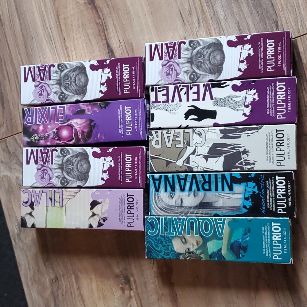 Pulp riot purples and blues